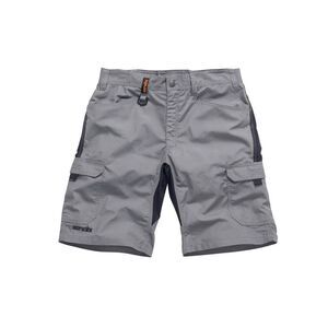 Scruffs Mens Trade Flexible Shorts / Graphite